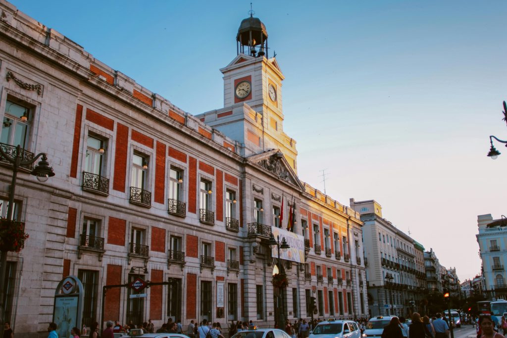 Campanadas en la Puerta del Sol